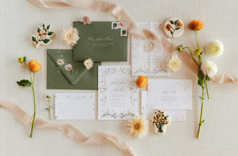 Top 8 Garden Themed wedding Invitation suites