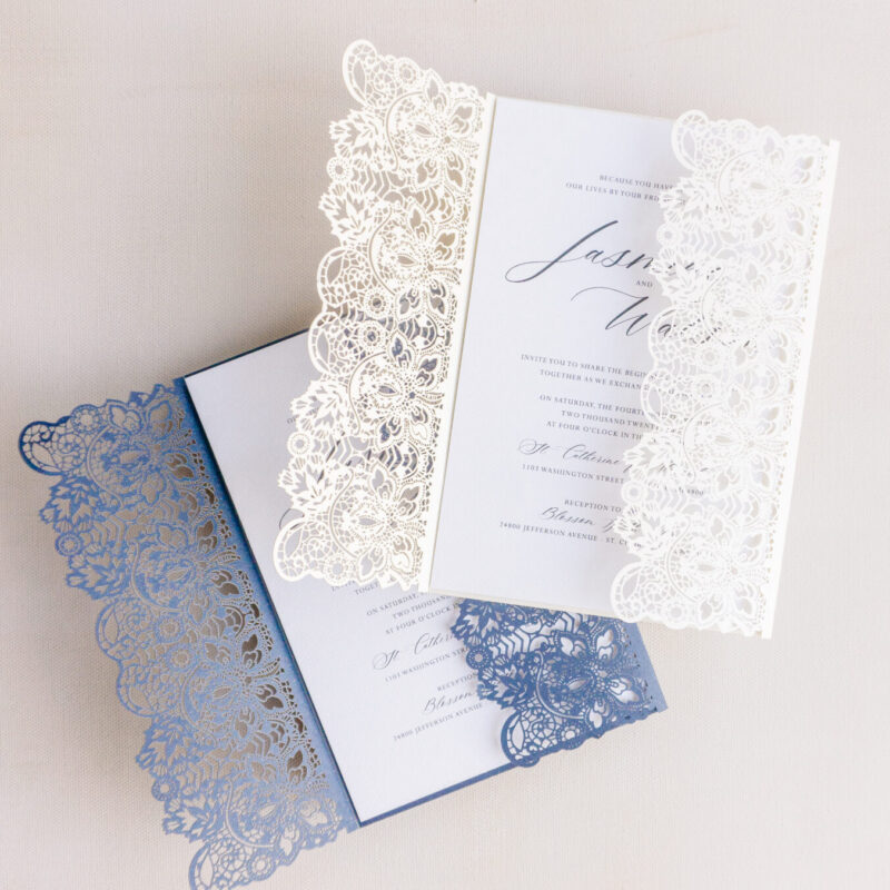 Signature laser cut color change