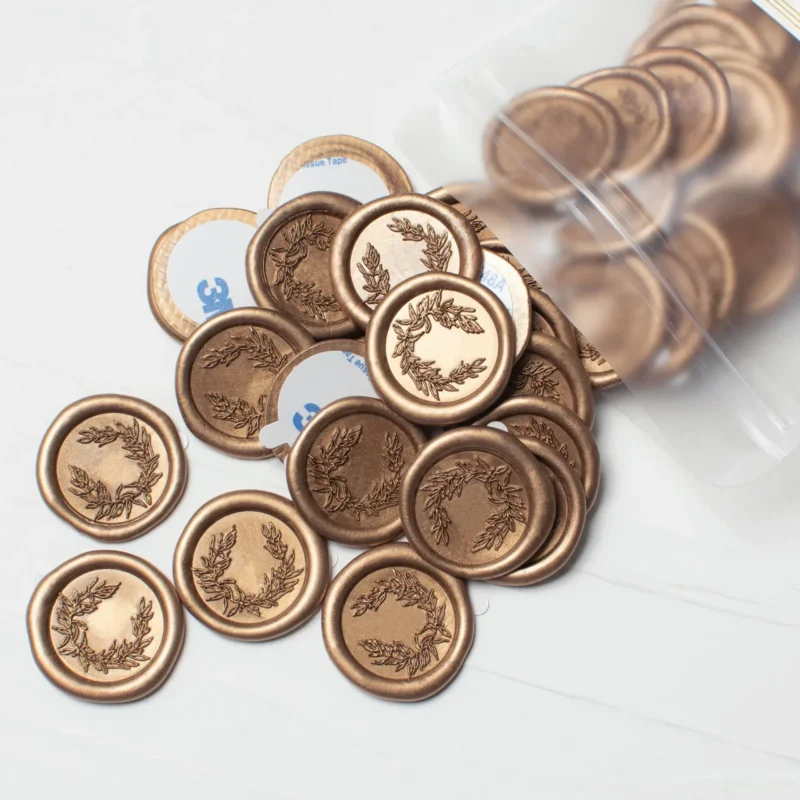 Featured wax seal choice
