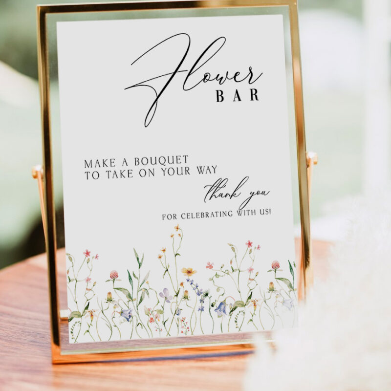 Table top signs