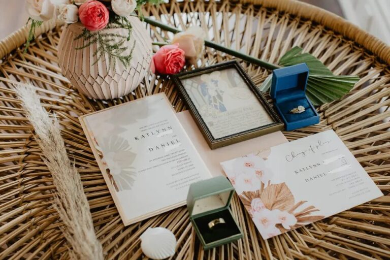 Guide to wedding invitation etiquette with important dos and don’ts for brides.