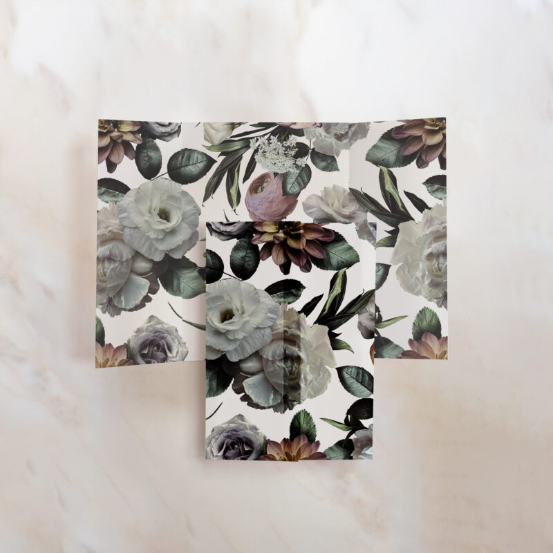 Printed Vellum Wraps