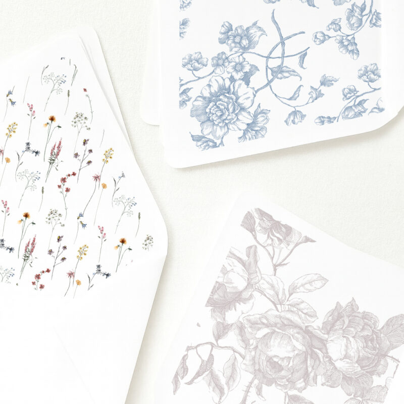Envelope liners - Vectors and motifs