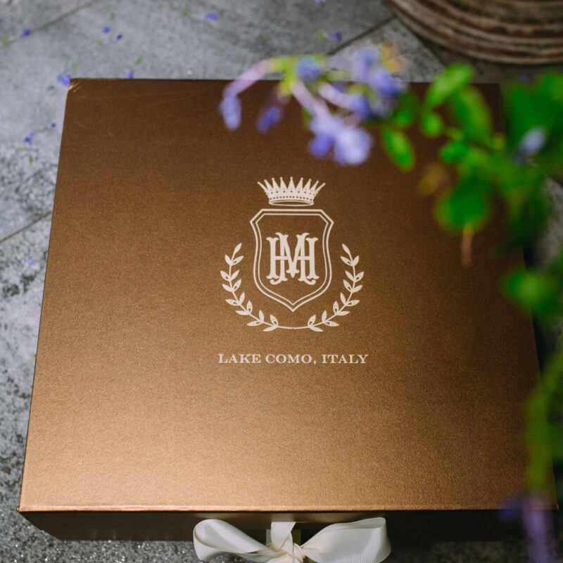 Couture 'Hana and Mario' monogrammed luxe boxes