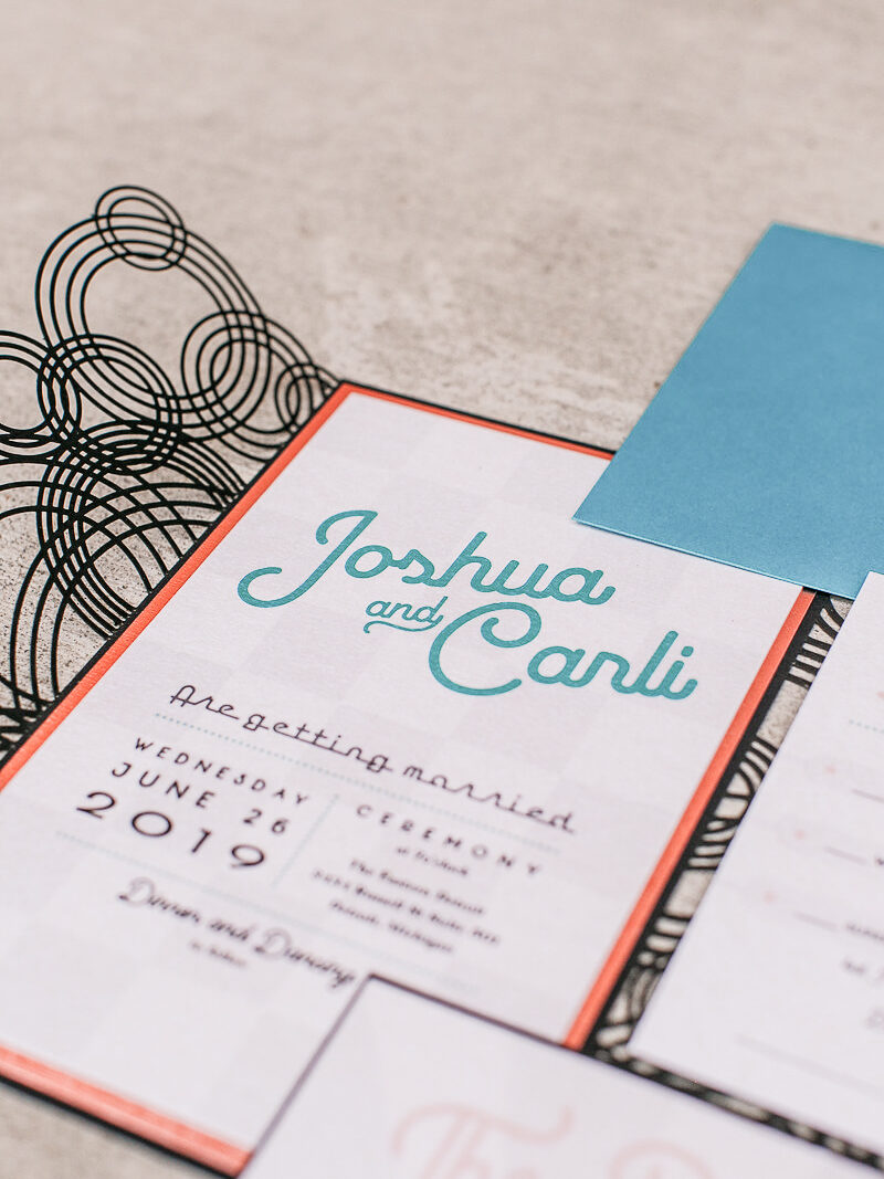 Couture 'Drive-In Darling' custom laser cut suite